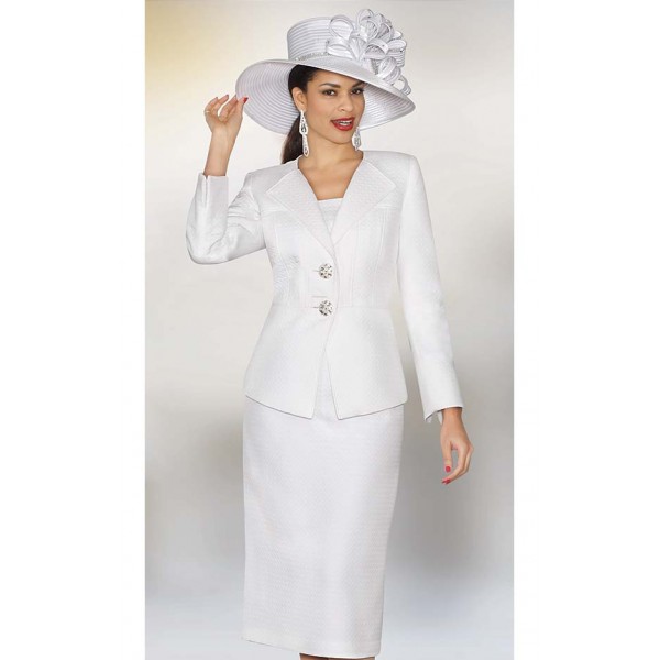 white church suits for ladies