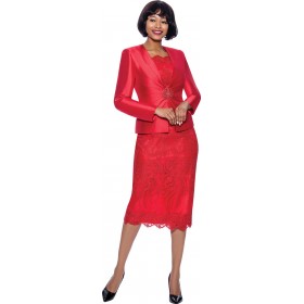 Terramina 7817 Red Women Suits and Dresses